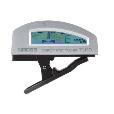 Boss TU-10 Clip-On Chromatic Tuner - Silver - Walmart.com - Walmart.com