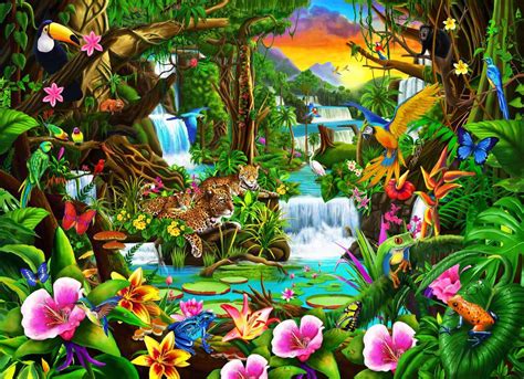 Artwork for sale Beautiful Rainforest