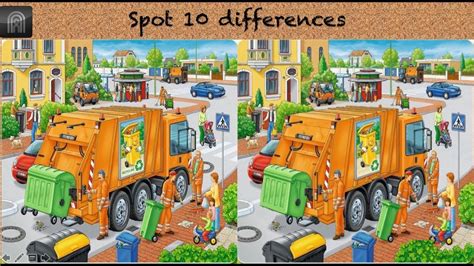 [Part2] Spot 15 differences in 60 seconds! Almost impossible! # ...