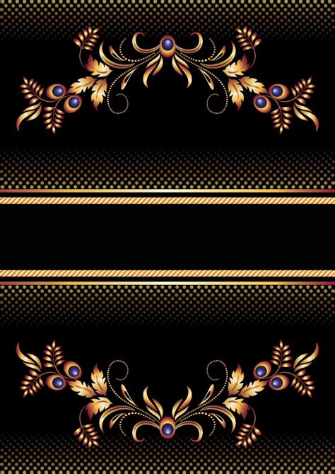 Gold pattern (23899) Free EPS Download / 4 Vector