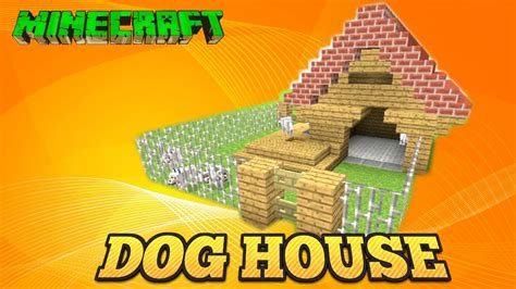 MINECRAFT TUTORIAL: DOG HOUSE (TU33) - YouTube