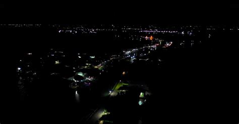 Drone Footage Of A City At Night Free Stock Video Footage, Royalty-Free ...