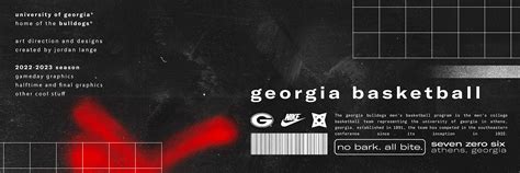 Georgia Basketball 2023 on Behance