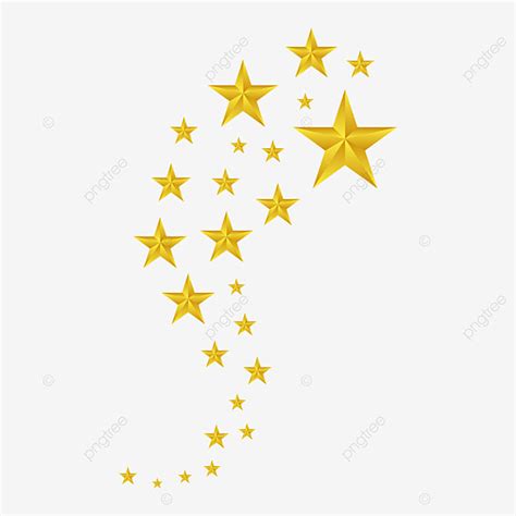 Magic Star Vector Hd Images, Magical Stars, Magical, Stars, Golden ...