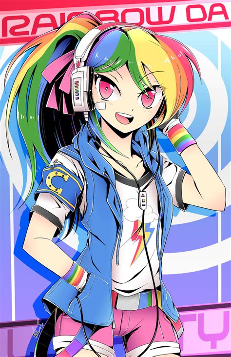 Rainbow Dash (Manga Style) by Banzatou on DeviantArt