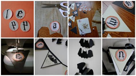 Dream State: DIY Bat Banner and Halloween Bunting.