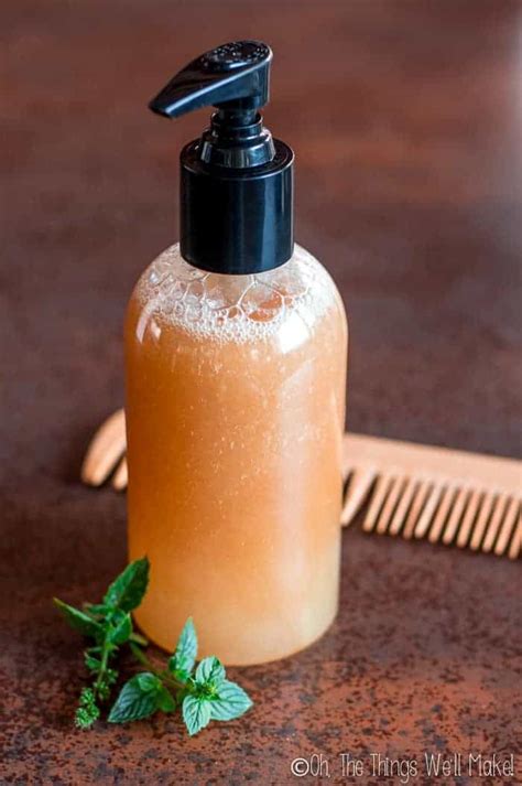 Natural DIY Clarifying Shampoo - Oh, The Things We'll Make!