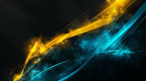 Wallpaper : sunlight, digital art, black background, abstract, yellow ...