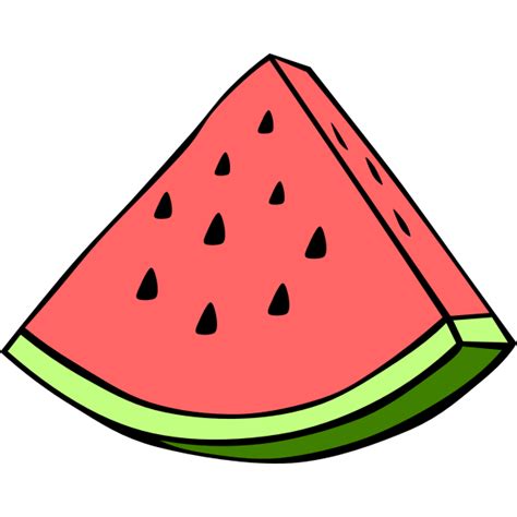 Watermelon vector clip art | Free SVG