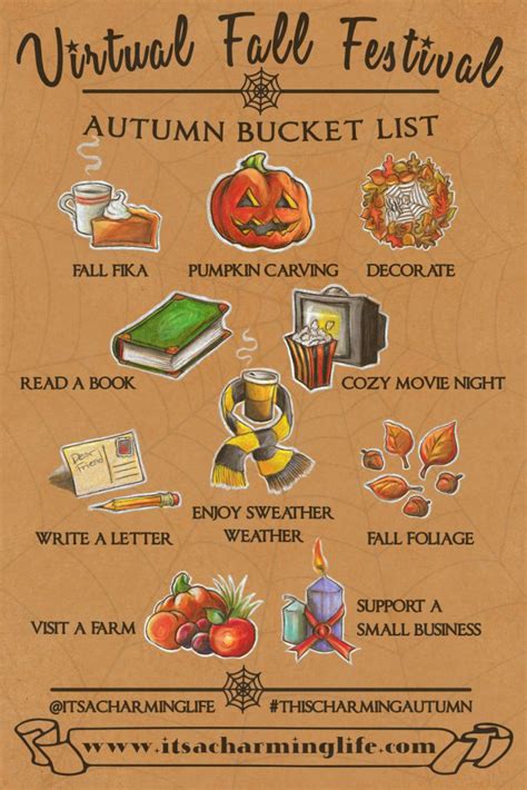 COZY FALL ACTIVITIES | 10 Autumn Bucket List Ideas