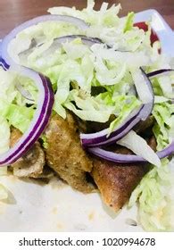 Doner Kebab With Naan: Over 123 Royalty-Free Licensable Stock Photos ...