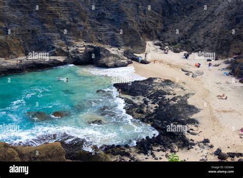 Halona Beach Cove Oahu. nicknamed Eternity Beach after scene from movie ...