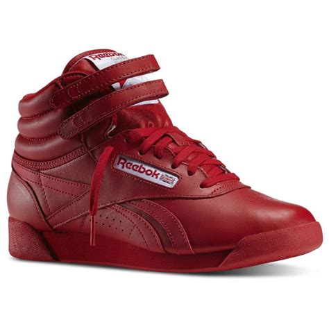 Freestyle Hi Spirit Excellent Red / White M43399 | Reebok shoes women ...