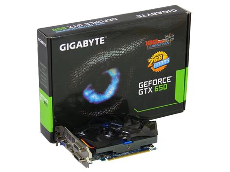 Gigabyte GeForce GTX 650 2GB With Factory Overclocked Specifications ...