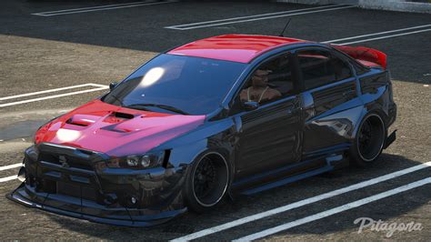 Mitsubishi Lancer Evolution X [Add-On / FiveM/ Replace | Extras] - GTA5 ...