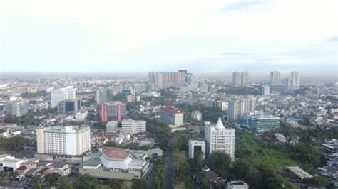 Medan City Skyline North Sumatra Stock Footage Video (100% Royalty-free ...