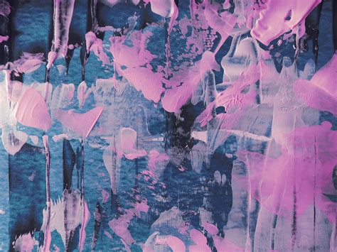 Photo of Blue and Pink Abstract Painting · Free Stock Photo