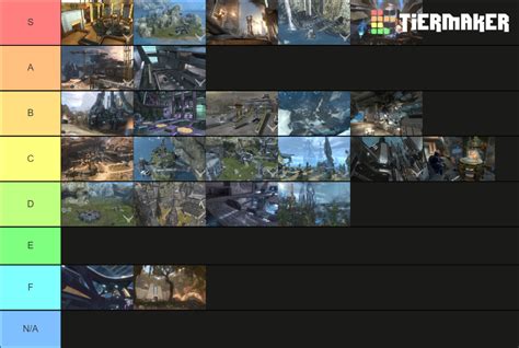 Halo Reach Maps List