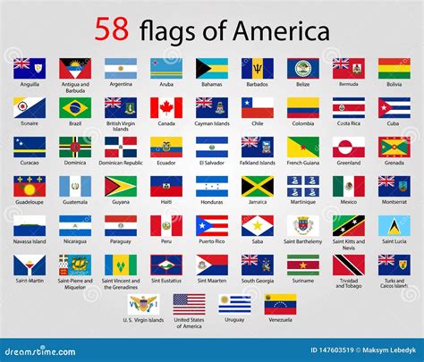 Flat Round Flags of America - Full Vector CollectionVector Stock ...