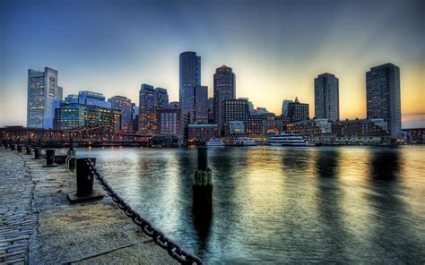 Boston Skyline Wallpapers - Wallpaper Cave