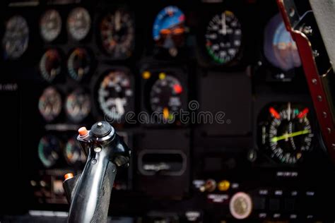 View into Helicopter Cockpit Stock Image - Image of cockpit, scenic ...