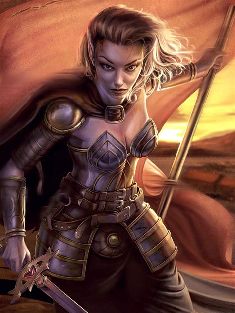 Aribeth Fantasy Heroes, Fantasy Women, Dark Fantasy Art, Game Character ...