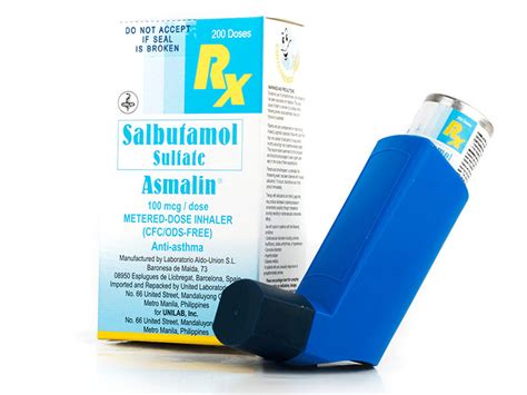 Asmalin Inhaler | Anti-asthma Medicine - Unilab