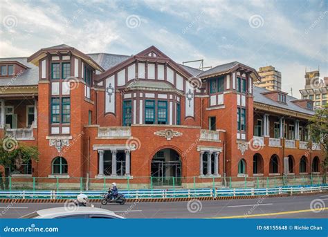 Taiwan Rail Museum in Taipei City Editorial Stock Photo - Image of ...