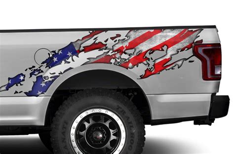 Ford F150 Truck Bed Wrap Graphic Sticker Decal 2015 2016 2017 2018