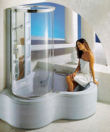 good way to save my shower room space | Bathtub shower combo, Bathtub ...