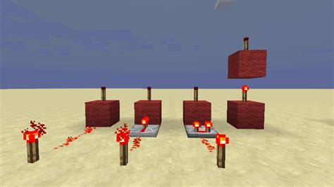 minecraft java edition - Redstone torch on a block that is powered ...