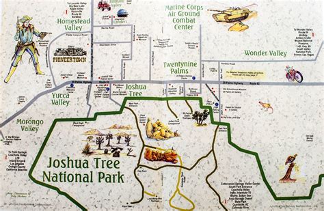 Joshua Tree National Park Map