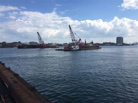 State begins $350 million project to expand Boston Harbor for larger ...