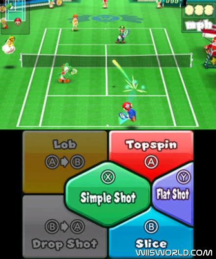 Mario Tennis Open on 3DS