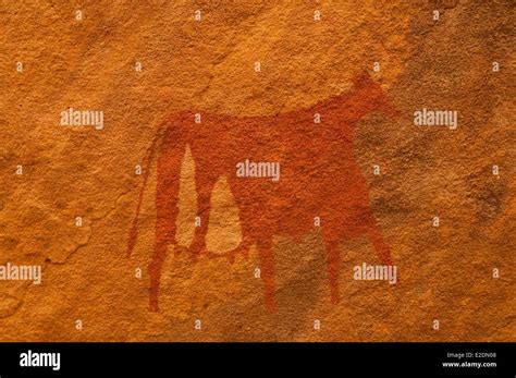 Ennedi rock painting hi-res stock photography and images - Alamy