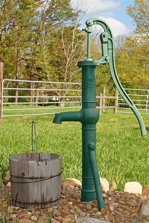 Antique Water Pump Art - Fine Art America | Old water pumps, Well pump ...