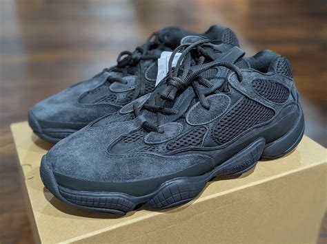 【ありがとう】 adidas - 込29 YEEZY 500 utility black イージー adidas の通販 by ぺし7010 ...