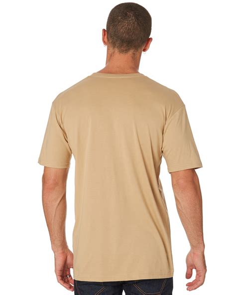 As Colour Staple Mens Tee - Tan | SurfStitch