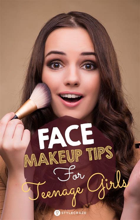 Makeup For Teens - Tutorial and Tips | Makeup for teens, Face makeup ...