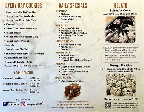 Crumbl Cookies May 2024 Menu - Kathe Emmalyn