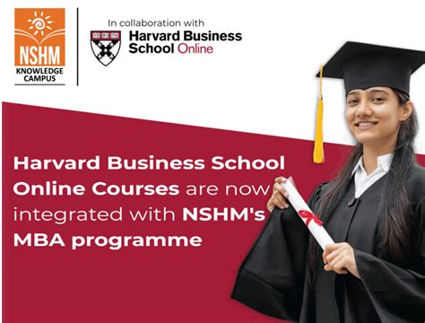 An MBA Powered by Harvard Business School? Yes, You Heard it Right! - NSHM