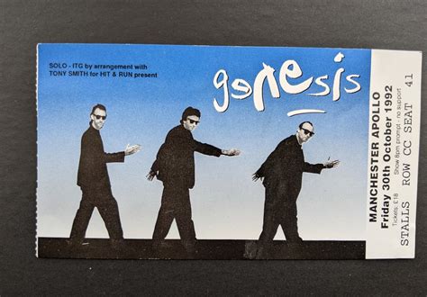 Genesis Concert & Tour History (Updated for 2022) | Concert Archives