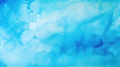 Ethereal Watercolor Texture Abstract Blue Water Background, Blue Liquid ...