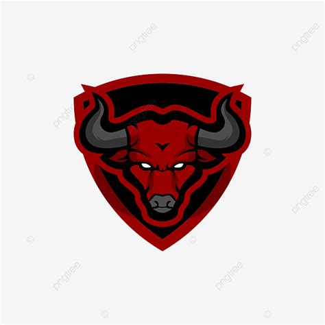 Logo Maskot Kepala Banteng, Banteng, Satwa, Tanduk PNG dan Vektor ...