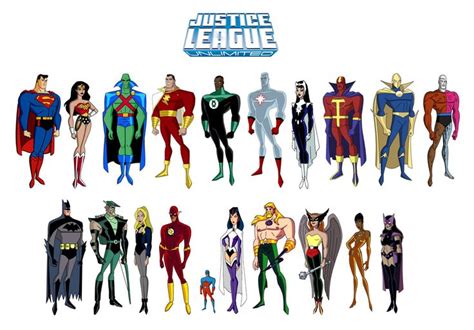 Justice League Unlimited TV Show | Justice league comics, Superhero ...