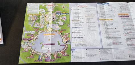 Epcot Food & Wine Festival Map and Passport for 2019