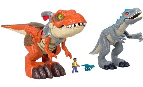 Buy Fisher-Price Imaginext Jurassic World Camp Cretaceous Indominus Rex ...