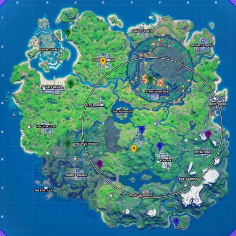 All Fortnite Chapter 2 Season 4 Week 10 XP Coin Locations – Green, Blue ...