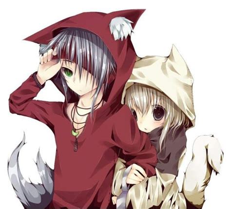 Wolf boy and wolf girl part 2 (pics) | Anime Amino