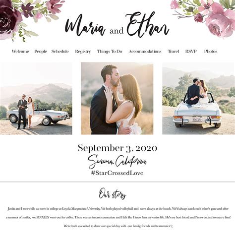 Create a Free Wedding Website – Online Planning, Templates, Best Examples